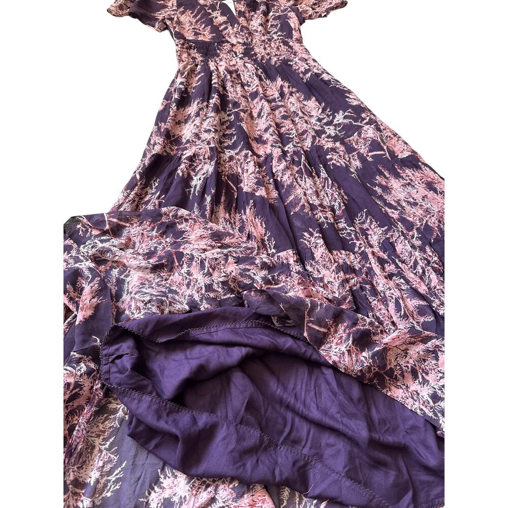 Anthropologie Somerset Maxi‎ Dress Chiffon Edition Pockets Size XS - Picture 9 of 14